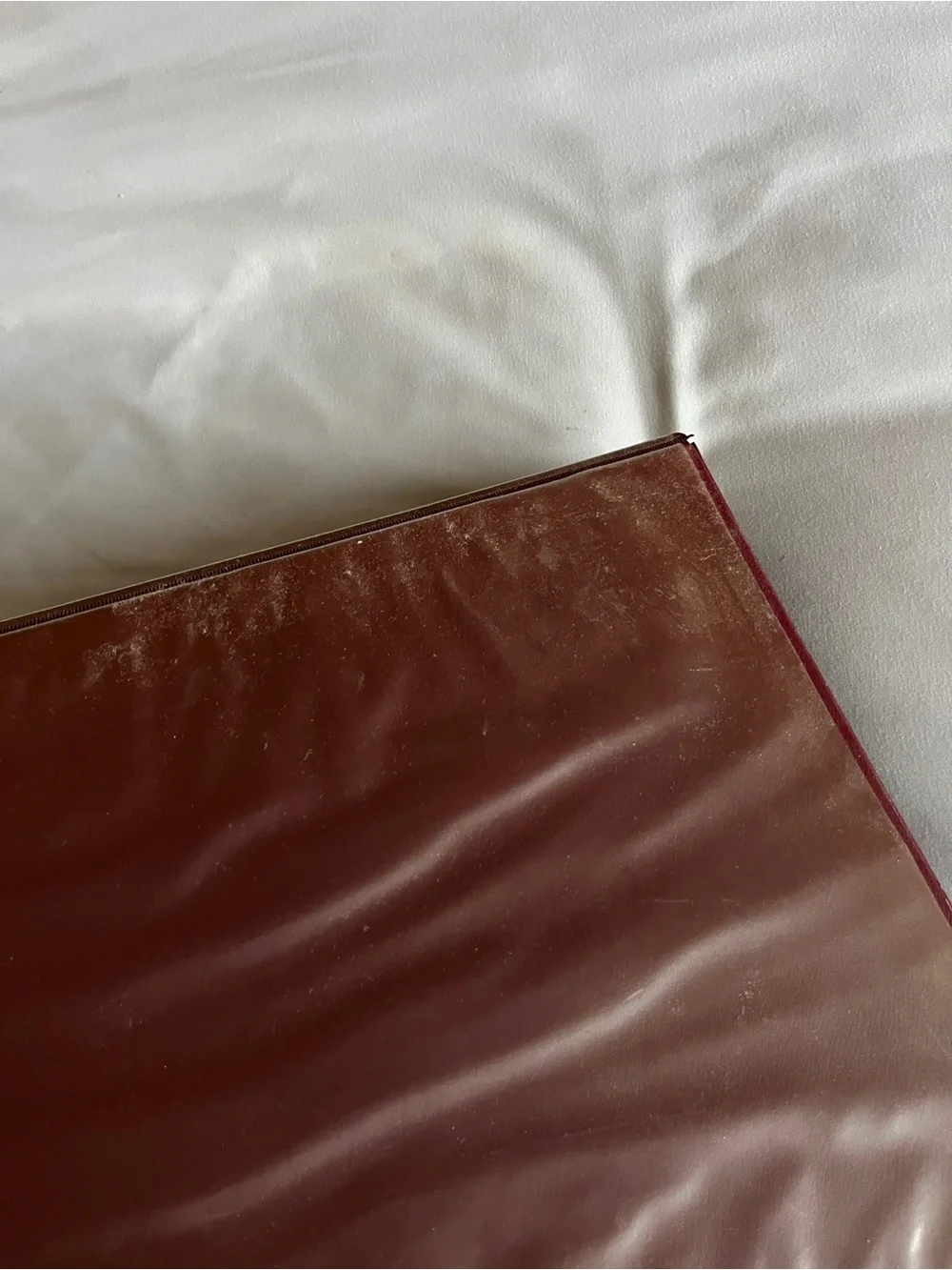 Samsill Maroon 3-Ring Binder 1.5” Spine 1” Round Ring Inside Pocket